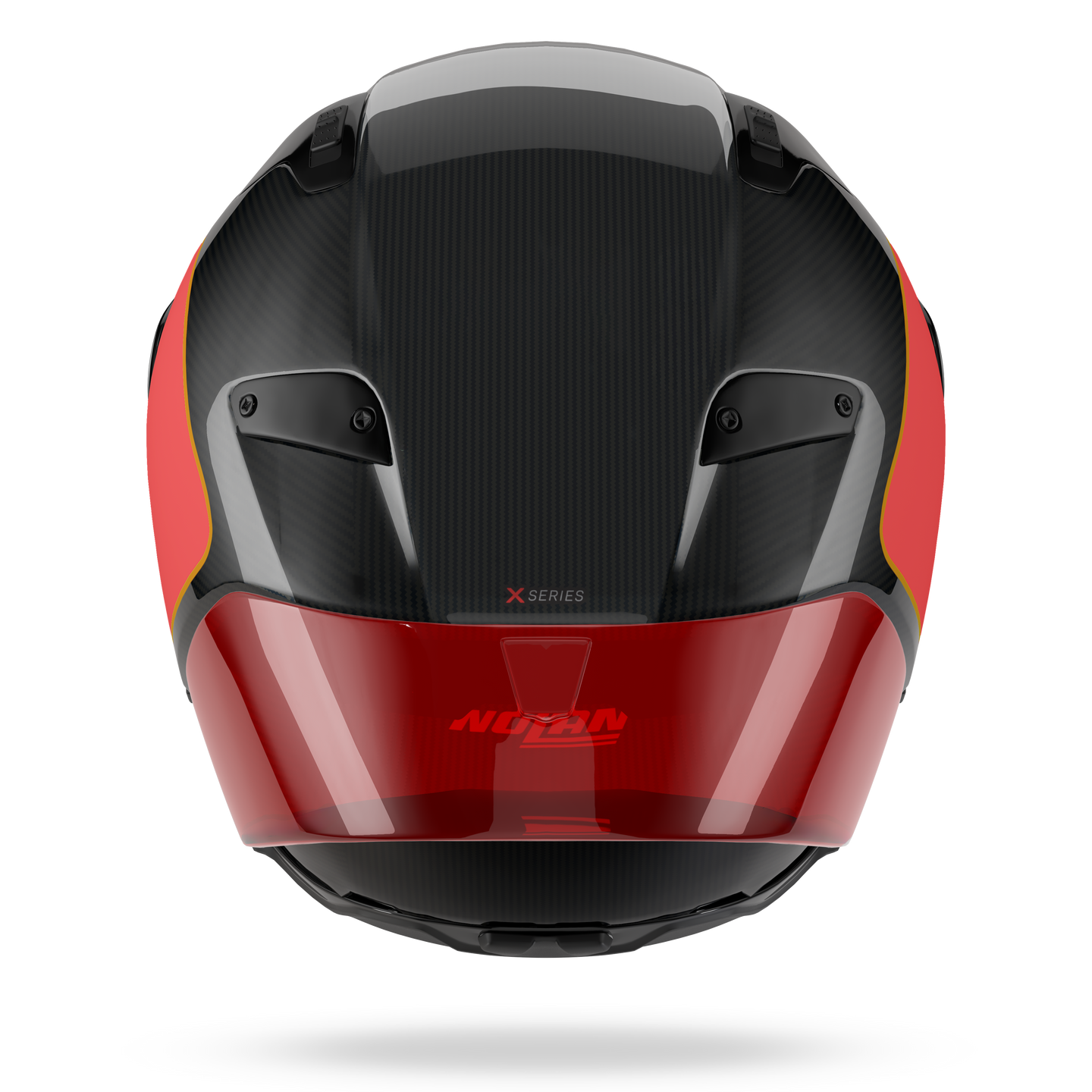 Nolan casco integrale X-804 RS ULTRA CARBON ASSO DI PICCHE Rosso / Sabbia - M