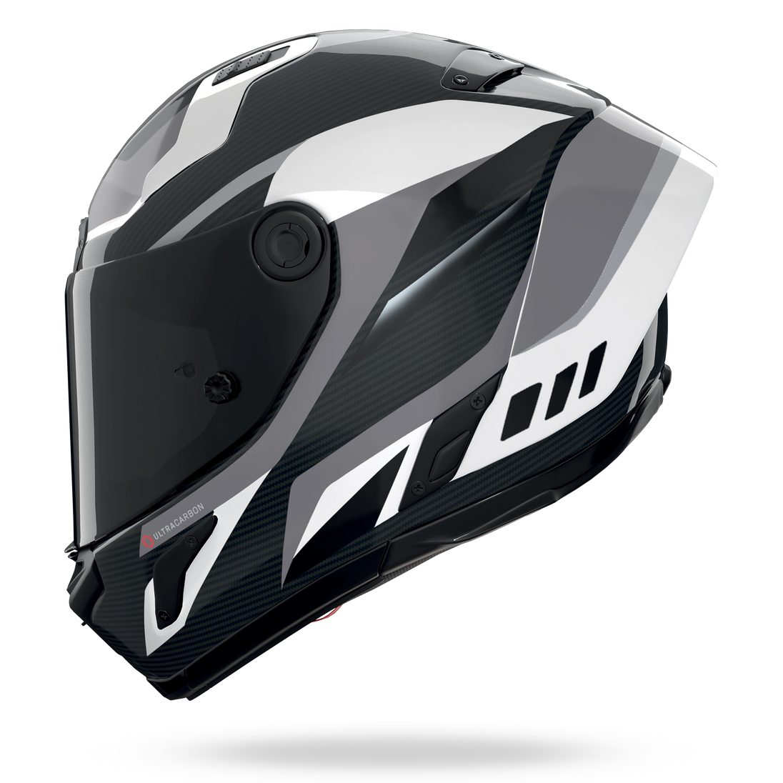 Nolan casco integrale X-804 RS ULTRA CARBON LESMO Bianco / Nero / Grigio - XS