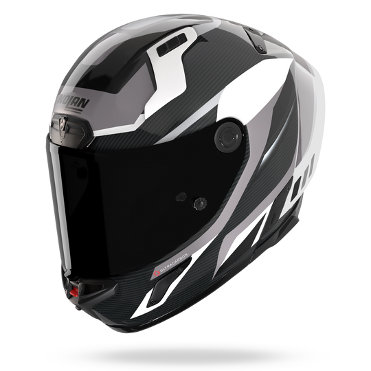 Nolan casco integrale X-804 RS ULTRA CARBON LESMO Bianco / Nero / Grigio - XXS