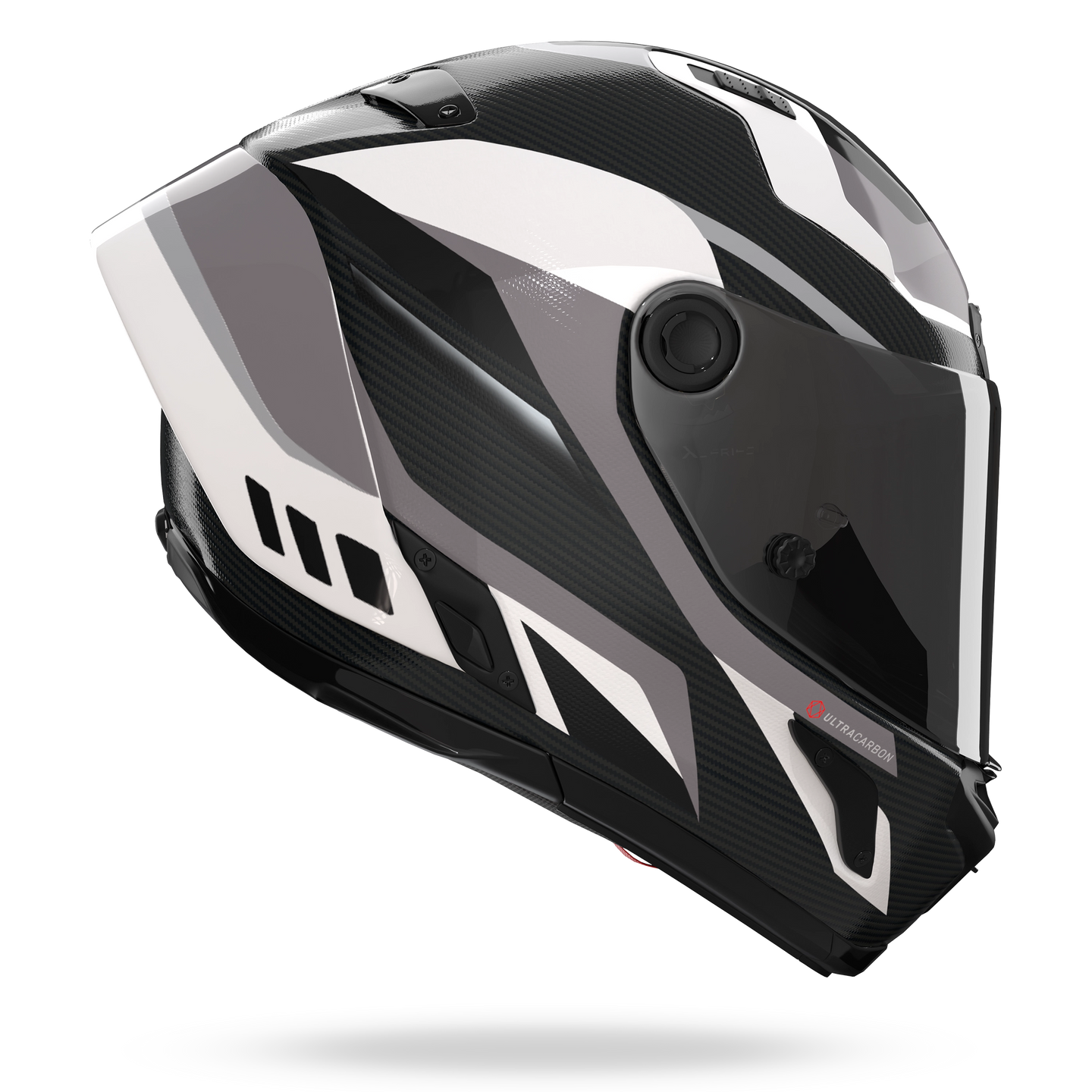 Nolan casco integrale X-804 RS ULTRA CARBON LESMO Bianco / Nero / Grigio - L