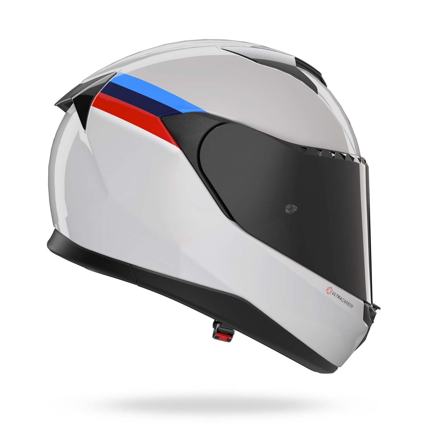 Nolan casco integrale X-904 ULTRA CARBON GEMINI Carbonio / Bianco / Rosso / Blu