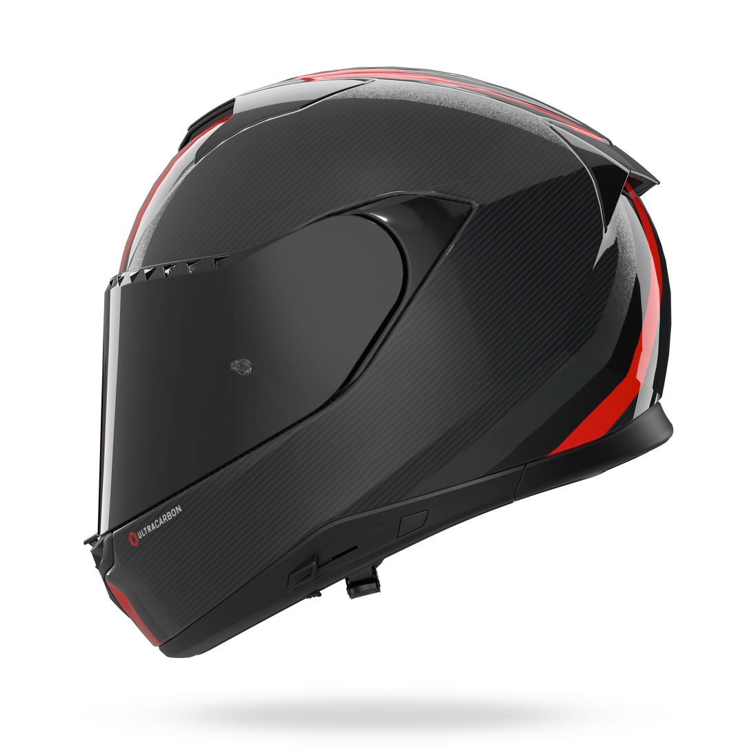 Nolan casco integrale X-904 ULTRA CARBON GEMINI Nero / Rosso / Antracite