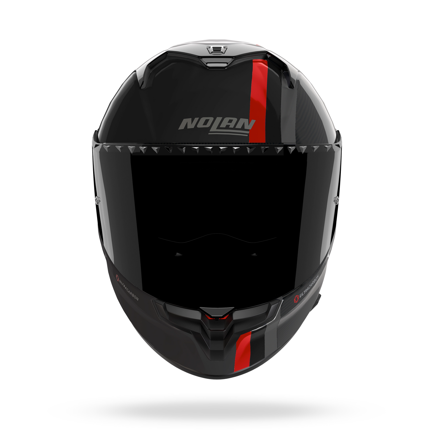 Nolan casco integrale X-904 ULTRA CARBON GEMINI Nero / Rosso / Antracite