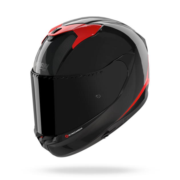 Nolan casco integrale X-904 ULTRA CARBON EMBLEMA Nero / Rosso - XXS