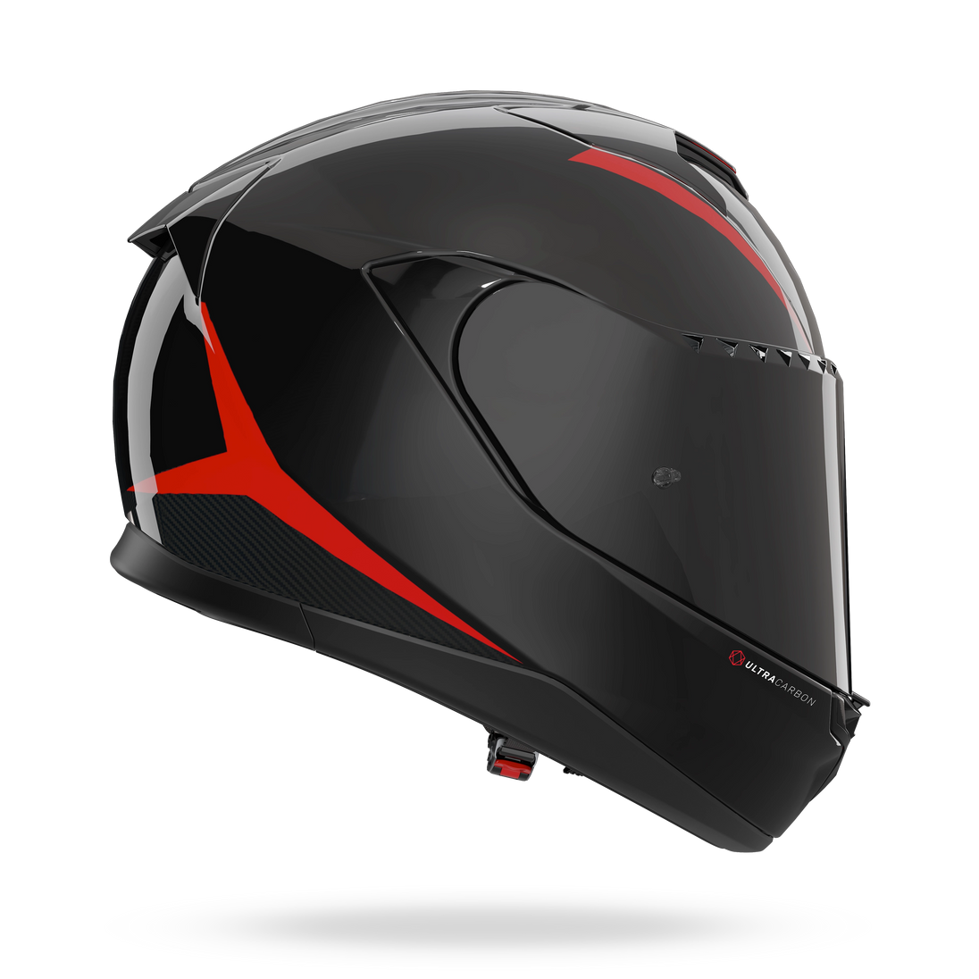 Nolan casco integrale X-904 ULTRA CARBON EMBLEMA Nero / Rosso - L