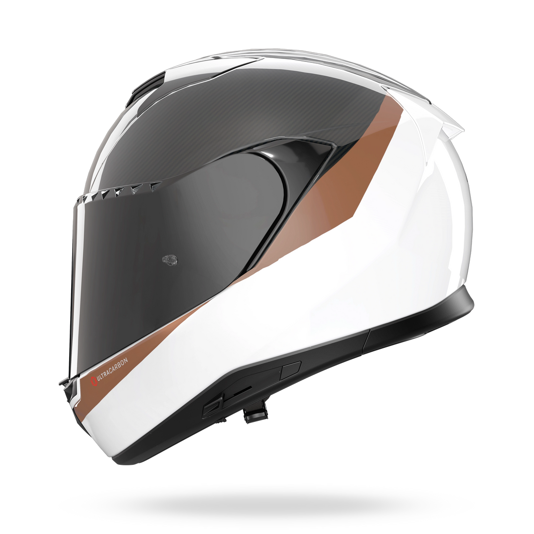 Nolan casco integrale X-904 ULTRA CARBON VERNICIATURA SPECIALE Bianco / Ocra