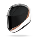 Nolan casco integrale X-904 ULTRA CARBON VERNICIATURA SPECIALE Bianco / Ocra - vista 3/4