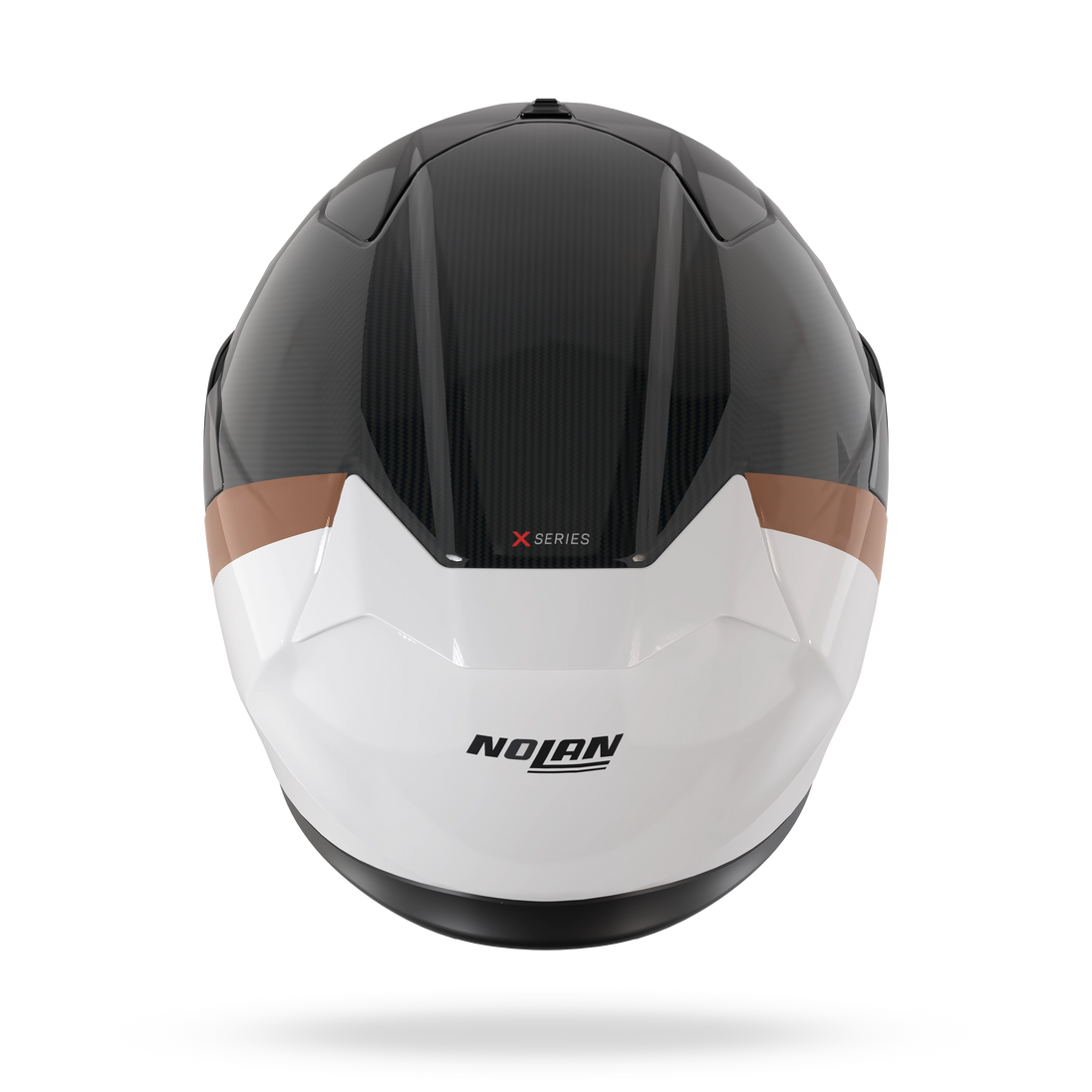 Nolan casco integrale X-904 ULTRA CARBON VERNICIATURA SPECIALE Bianco / Ocra