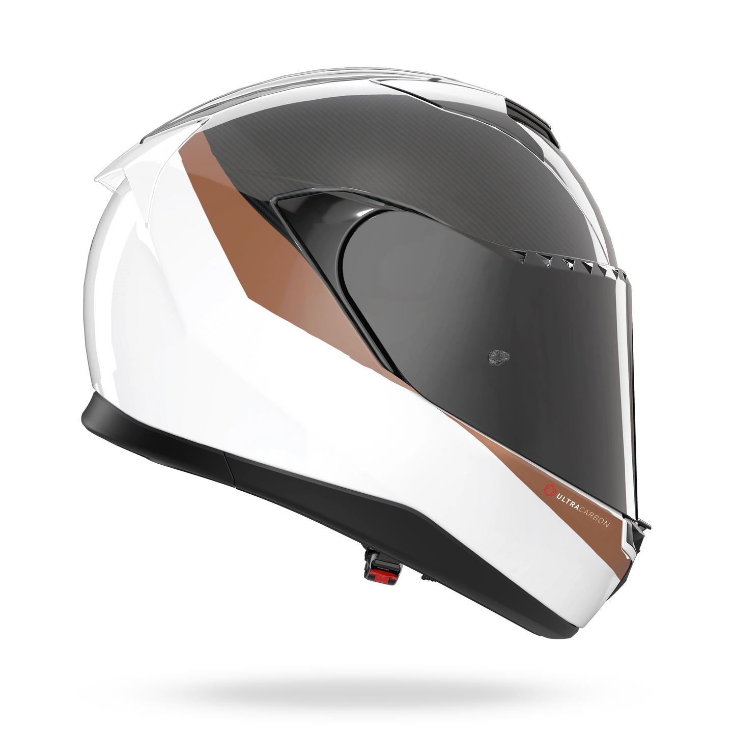 Nolan casco integrale X-904 ULTRA CARBON VERNICIATURA SPECIALE Bianco / Ocra