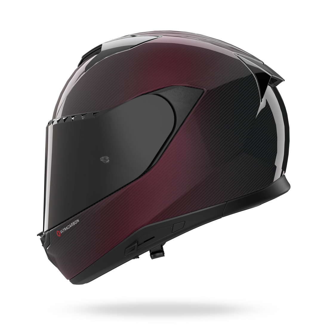 Nolan casco integrale X-904 ULTRA CARBON LIQUIDO Rosso