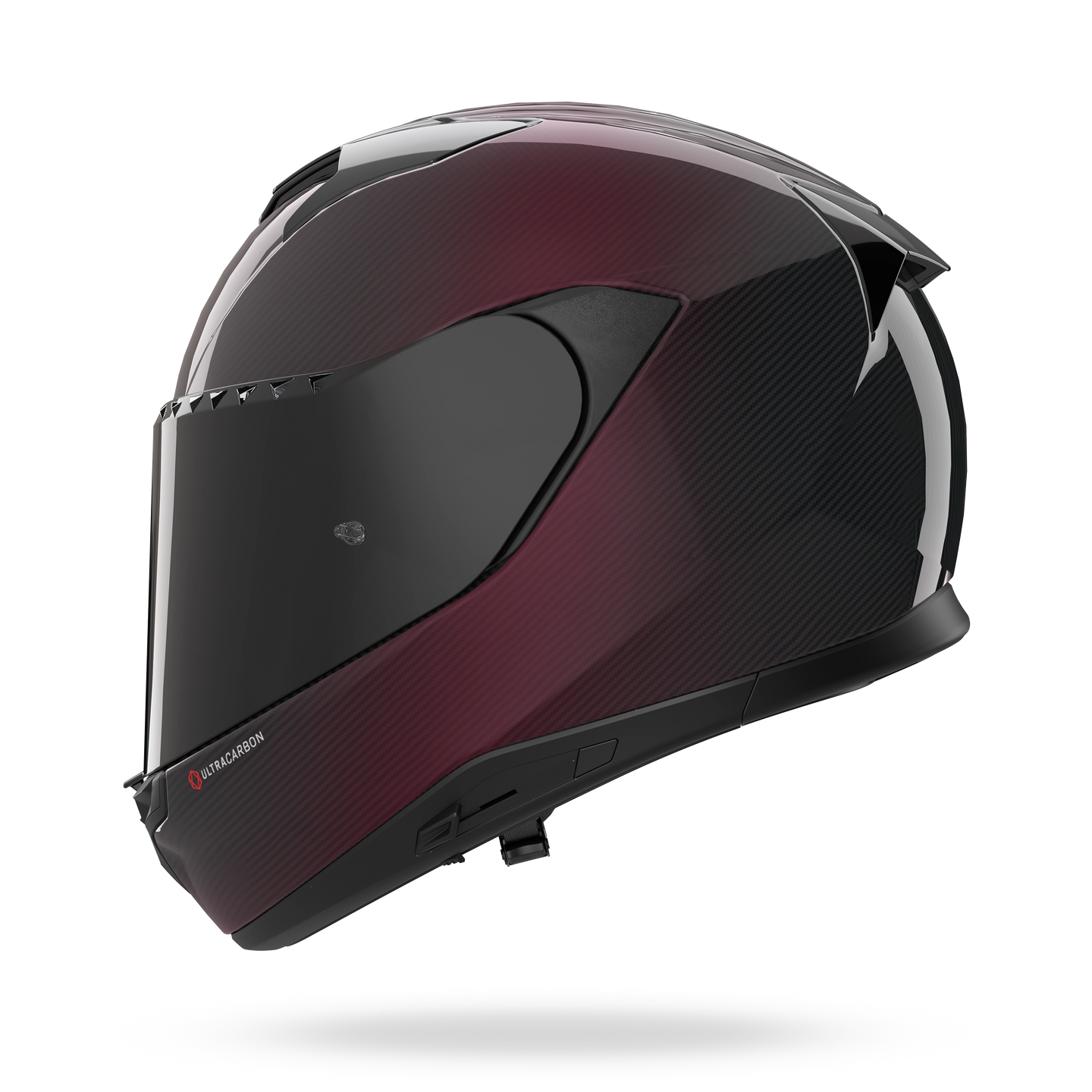 Nolan casco integrale X-904 ULTRA CARBON LIQUIDO Rosso