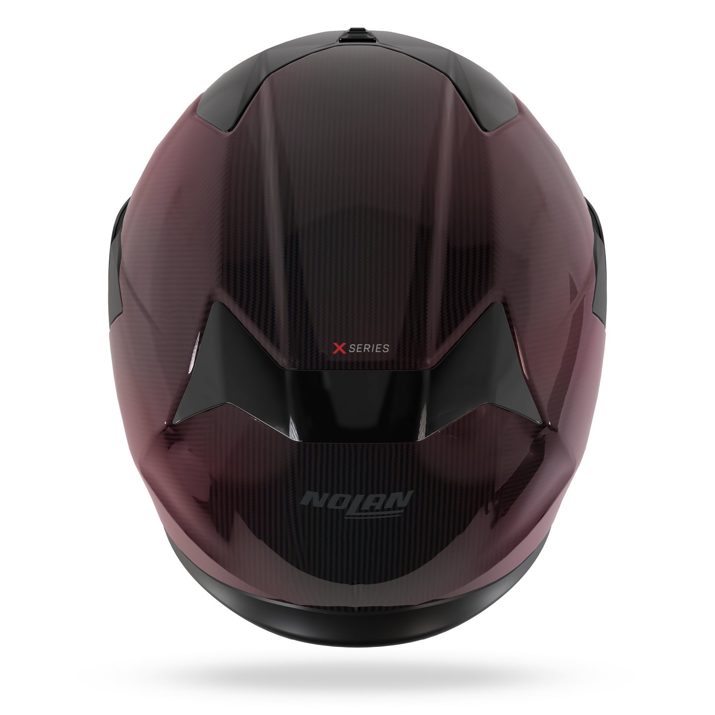 Nolan casco integrale X-904 ULTRA CARBON LIQUIDO Rosso
