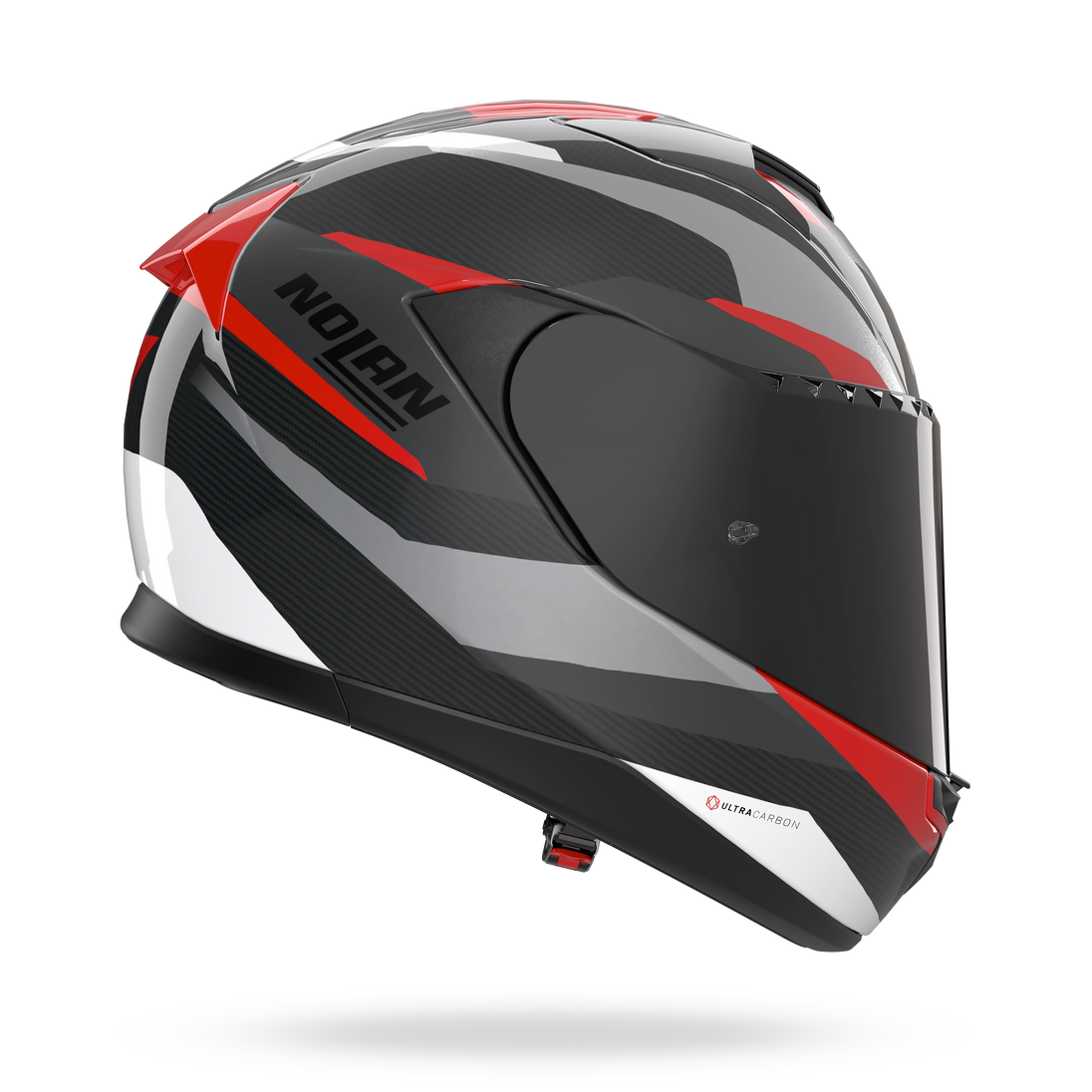 Nolan casco integrale X-904 ULTRA CARBON CALIBRO Carbon / Antracite / Rosso