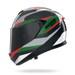 Nolan casco integrale X-904 ULTRA CARBON CALIBRO Argento / Verde / Rosso