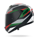 Nolan casco integrale X-904 ULTRA CARBON CALIBRO Argento / Verde / Rosso