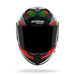 Nolan casco integrale X-904 ULTRA CARBON CALIBRO Argento / Verde / Rosso