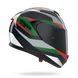 Nolan casco integrale X-904 ULTRA CARBON CALIBRO Argento / Verde / Rosso