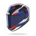 Nolan casco integrale X-904 ULTRA CARBON CALIBRO Antracite / Blu / Rosso - vista 3/4