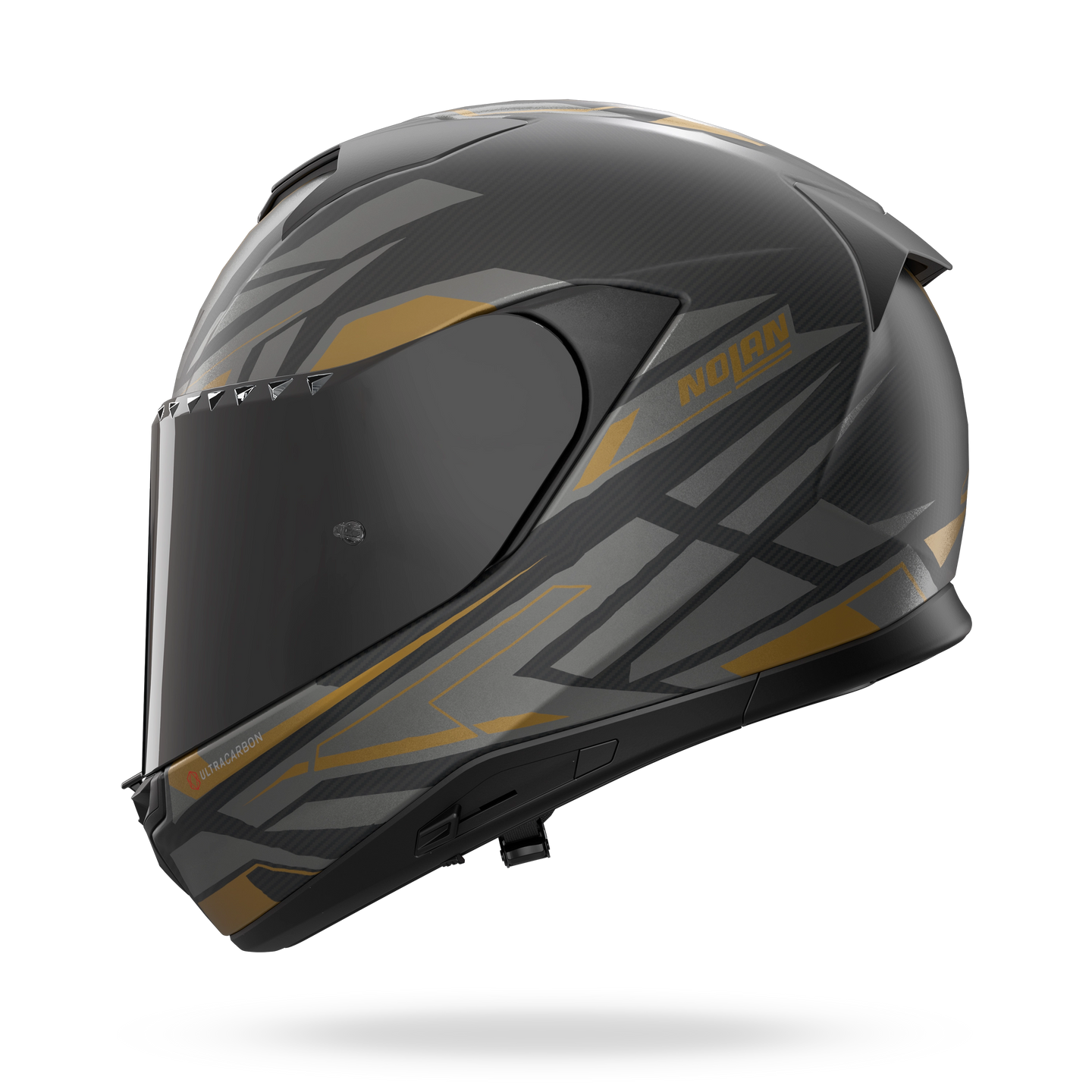 Nolan casco integrale X-904 ULTRA CARBON ROMBO Antracite / Oro - XS