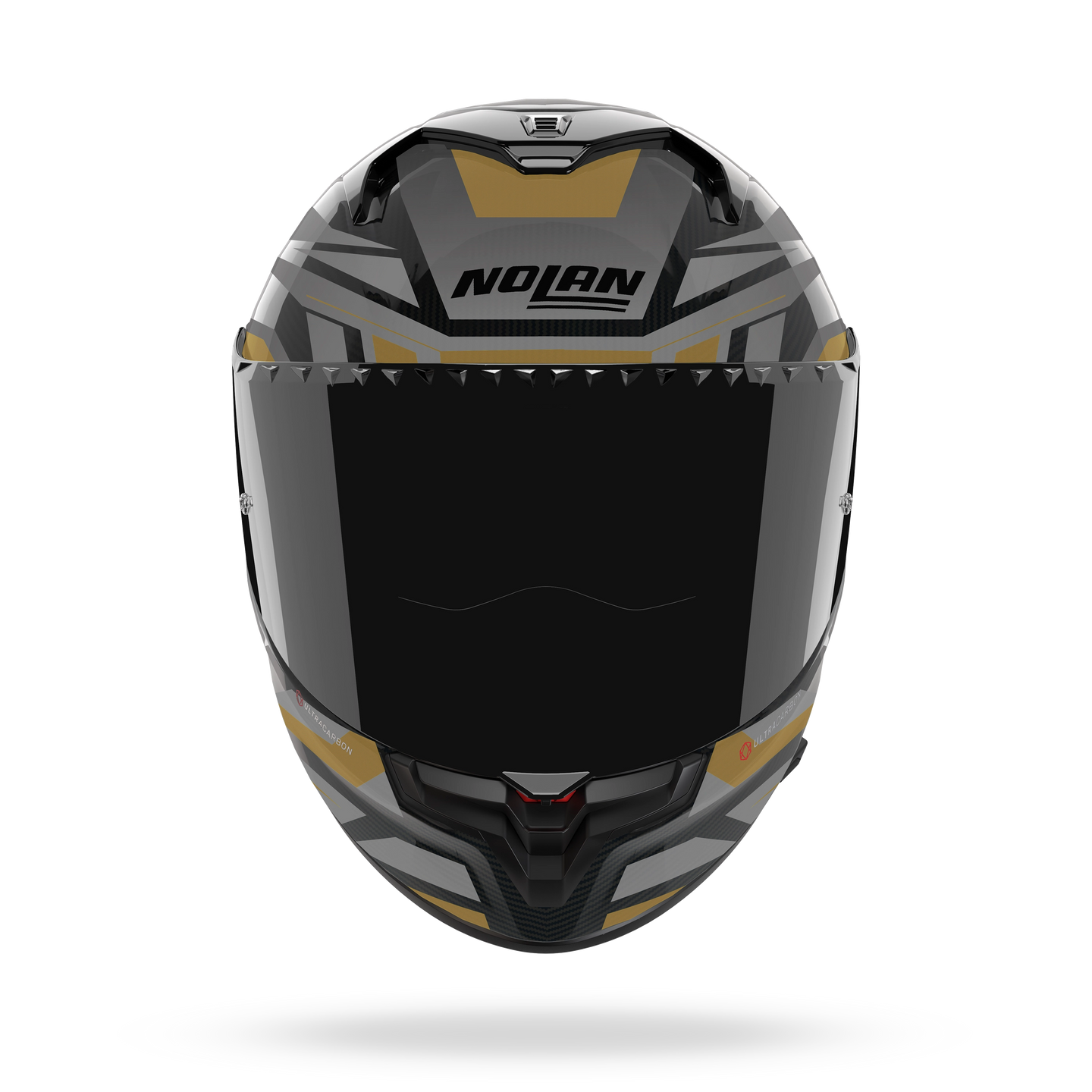 Nolan casco integrale X-904 ULTRA CARBON ROMBO Antracite / Oro - S