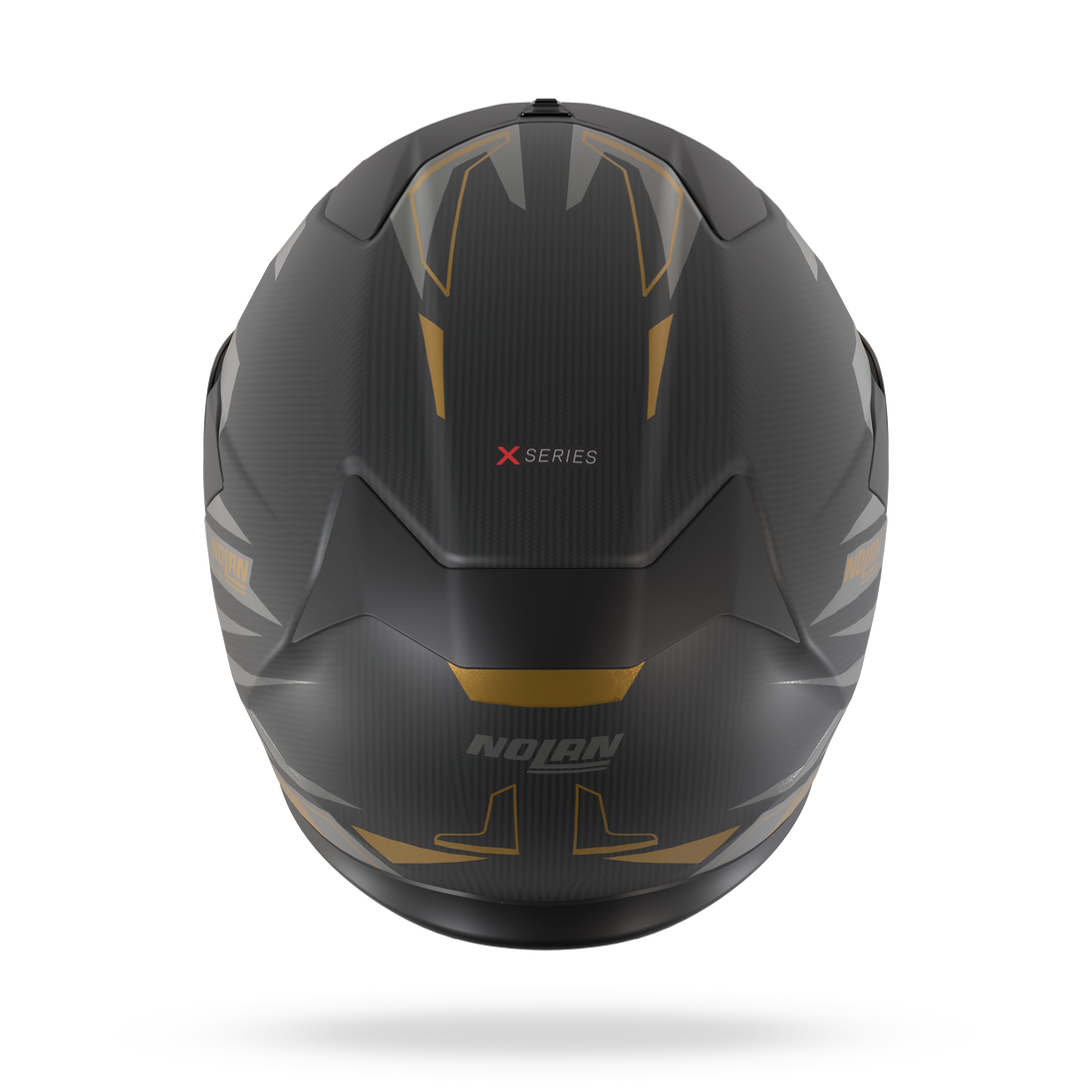Nolan casco integrale X-904 ULTRA CARBON ROMBO Antracite / Oro - M
