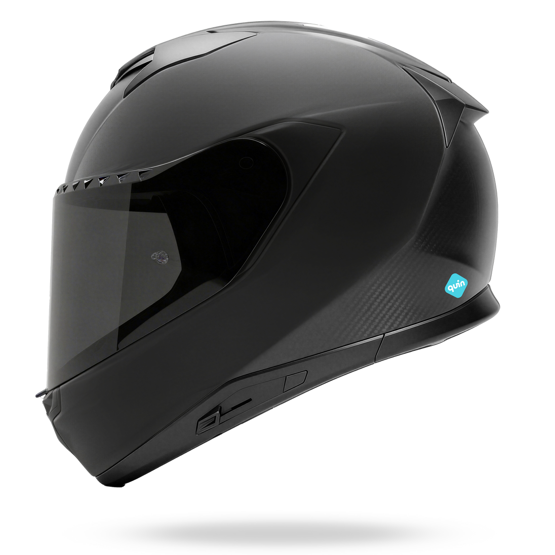 Nolan casco integrale X-904 ULTRA CARBON TRIPLONERO QUIN Nero - vista 3/4