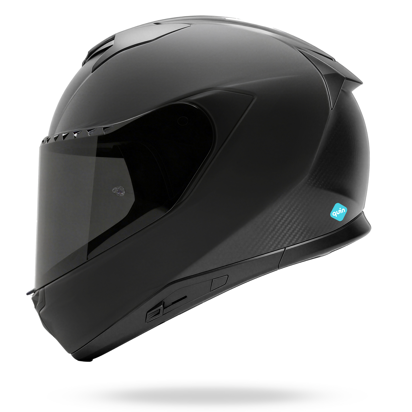 Nolan casco integrale X-904 ULTRA CARBON TRIPLONERO QUIN Nero - vista 3/4