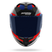 Nolan casco integrale X-904 ULTRA CARBON CALIBRO QUIN Antracite / Blu / Rosso - vista 3/4