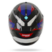 Nolan casco integrale X-904 ULTRA CARBON CALIBRO QUIN Antracite / Blu / Rosso