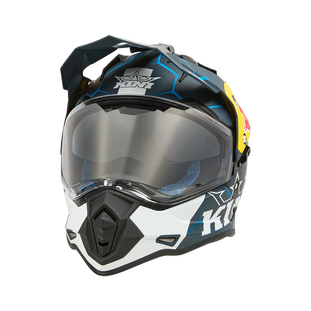 O'Neal casco enduro ADV vista frontale chiusa