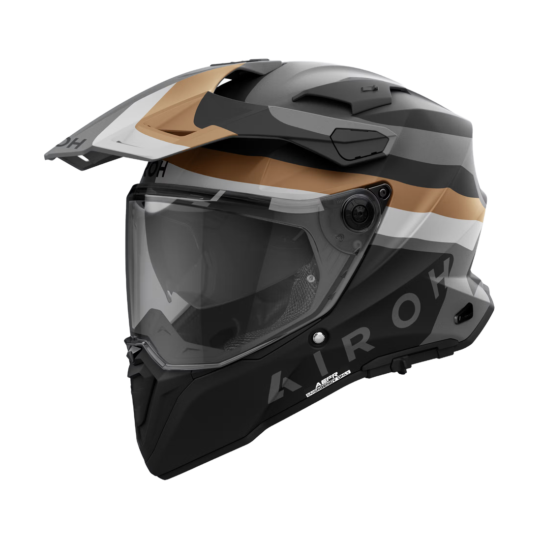 Airoh casco enduro Commander 2 Doom Gold Matt
