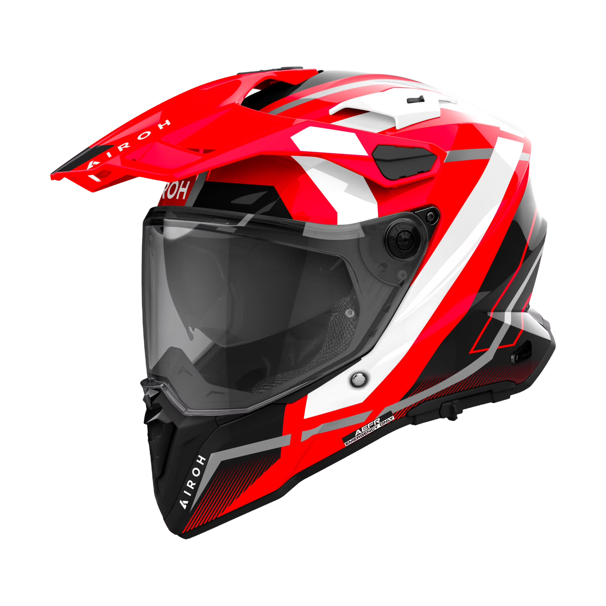 Airoh casco enduro Commander 2 Mavick Red Gloss