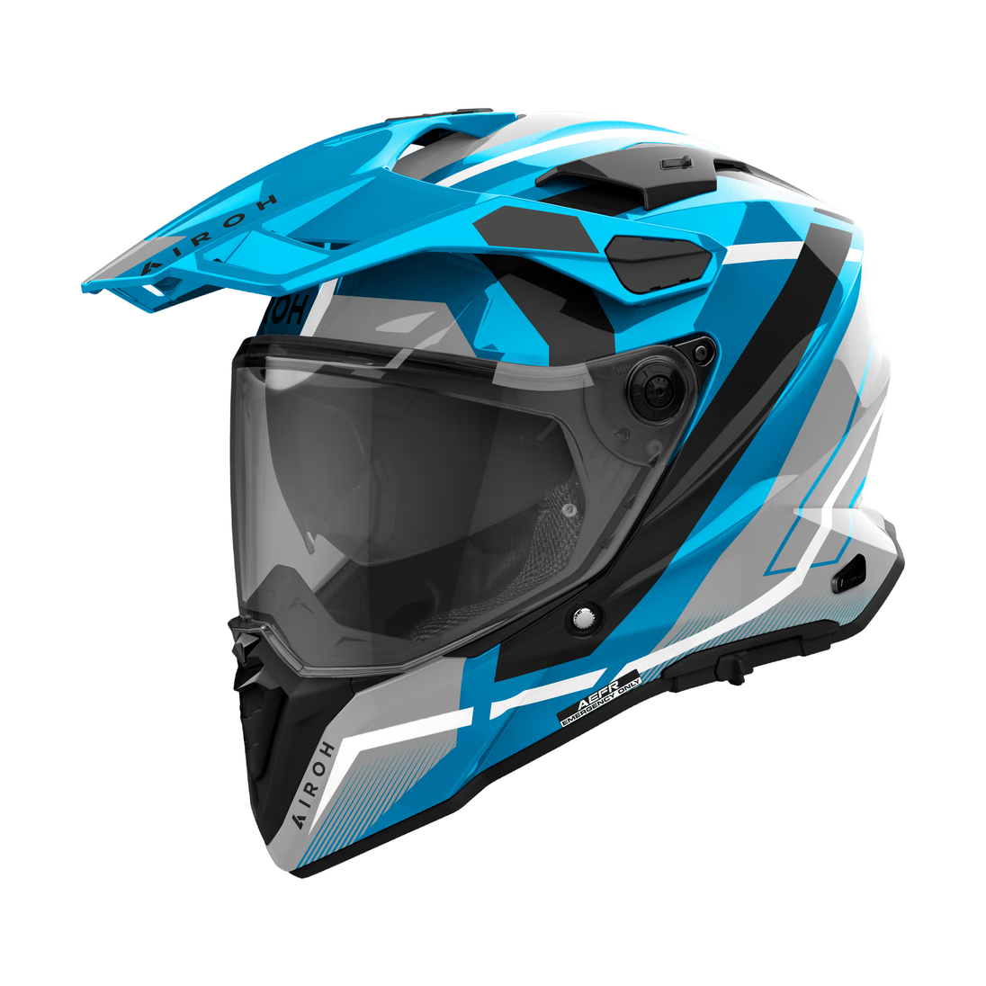 Airoh casco enduro Commander 2 Mavick Cerulean Blue