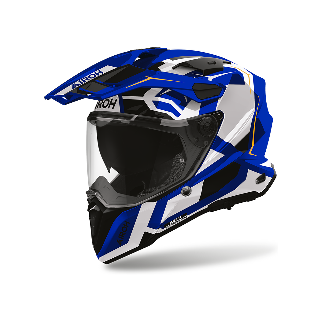 Airoh casco enduro Commander 2 Polar Blue Gloss