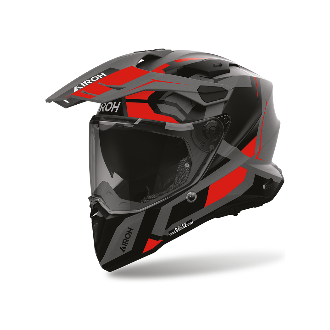 Airoh casco enduro Commander 2 Polar Red Matt