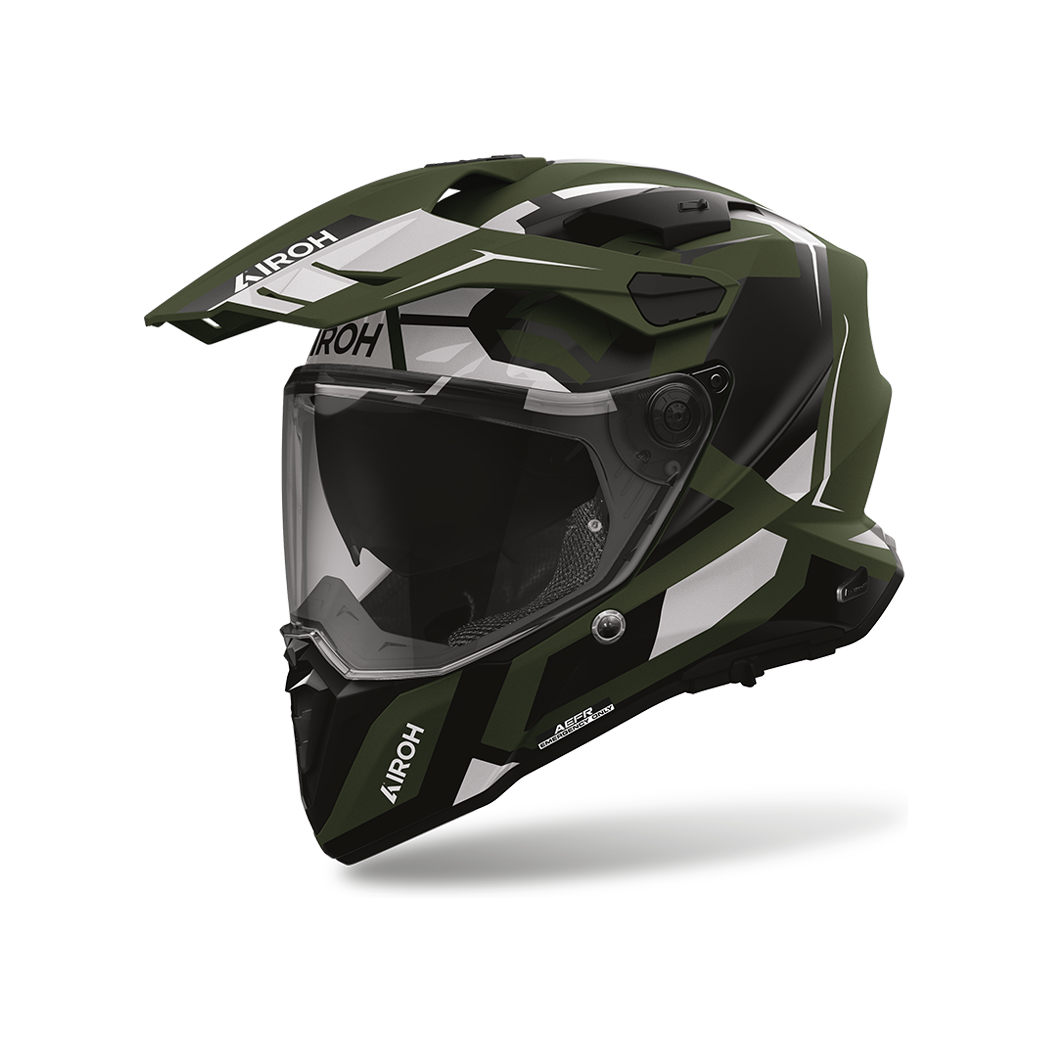 Airoh casco enduro Commander 2 Polar Military Green