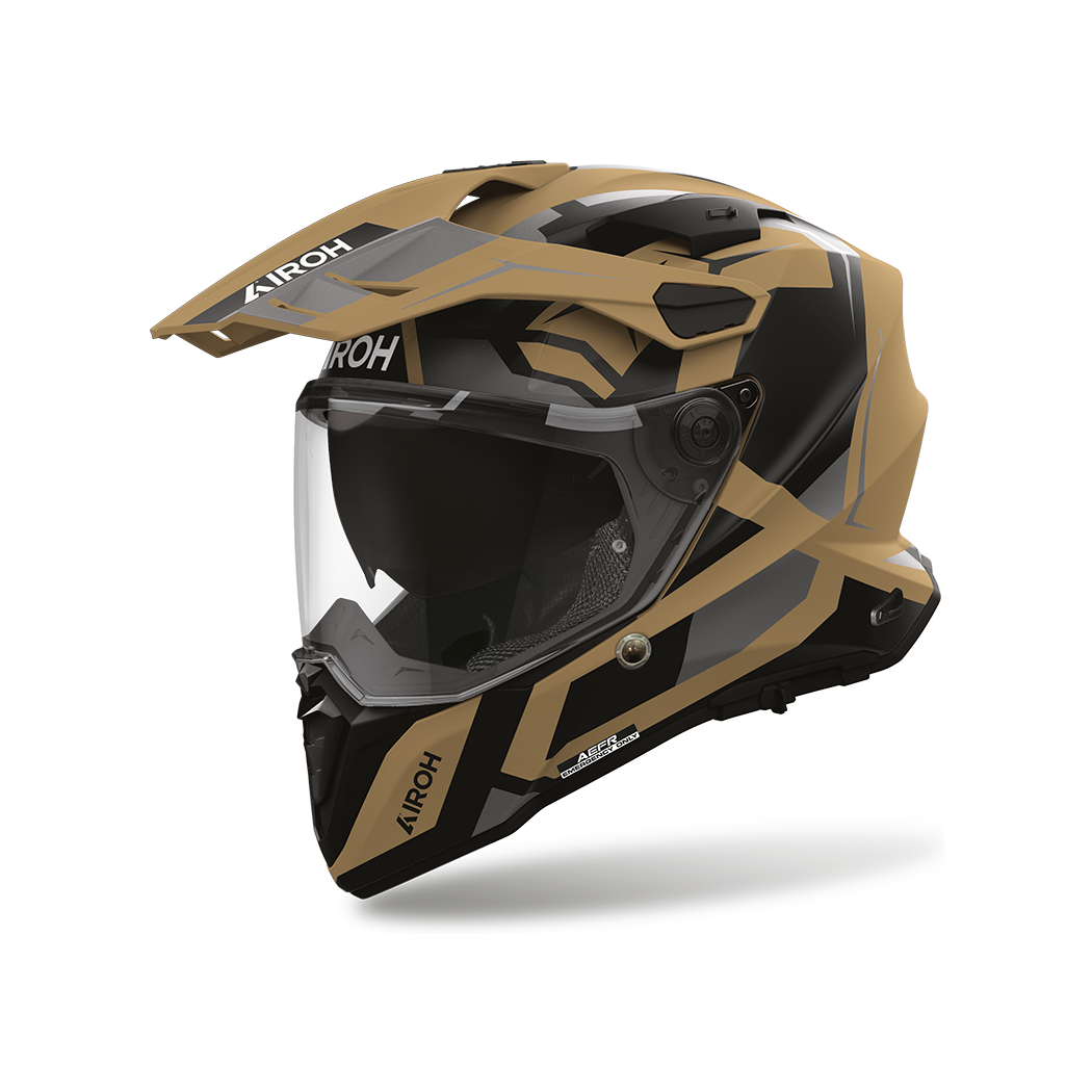 Airoh casco enduro Commander 2 Polar Sand Matt