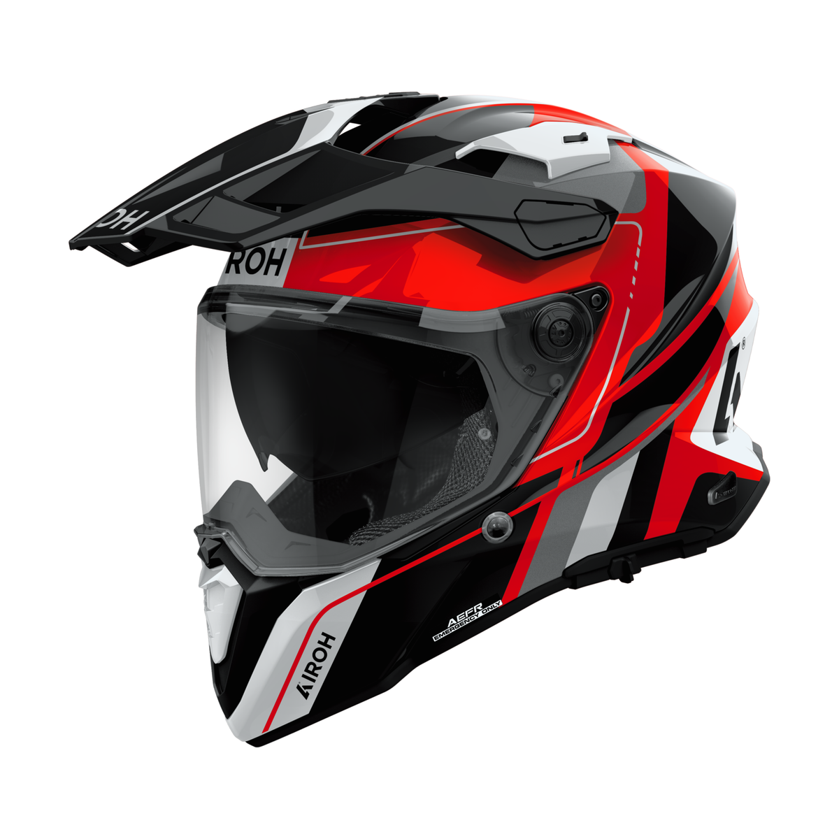 Airoh casco enduro Commander 2 Skip Red Gloss