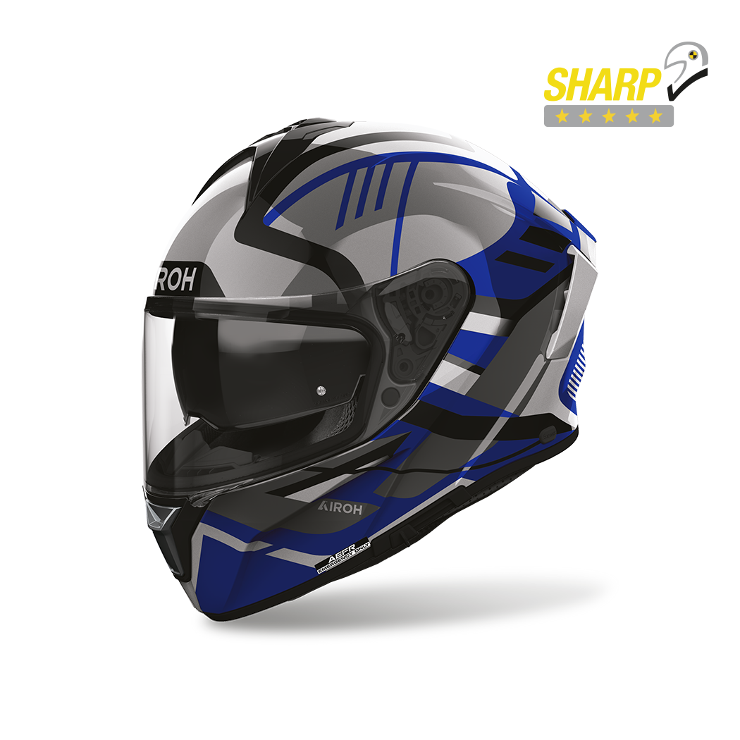 Casco Airoh SPARK 2 LUMA BLUE GLOSS