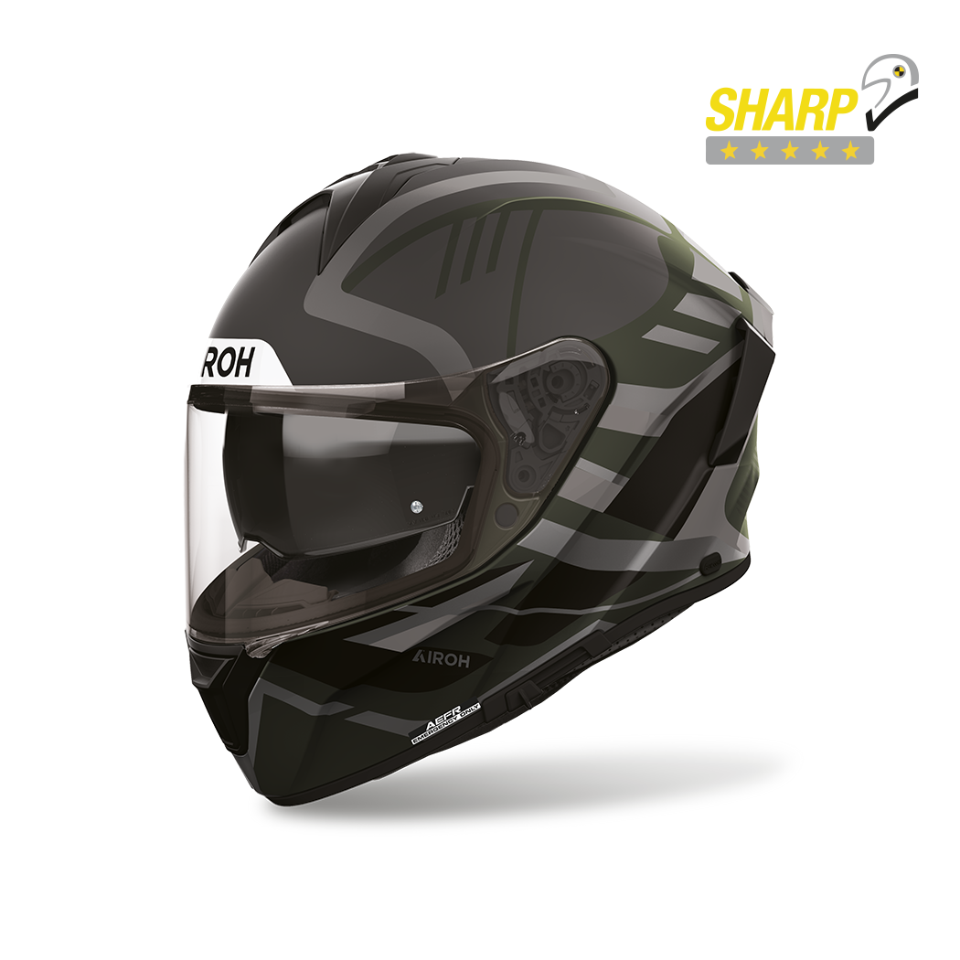 Casco Airoh SPARK 2 LUMA MILITARY GREEN MATT