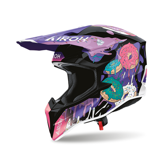 Casco Airoh WRAAAP DONUTS GLOSS