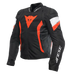Giacca moto Dainese AVRO 5 Nero Rosso fluo Bianco