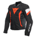 Giacca moto Dainese AVRO 5 Nero Rosso fluo Bianco