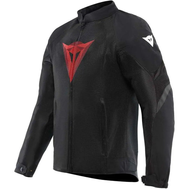 Giacca moto estiva Dainese HEROSPHERE Nero Rosso diamante
