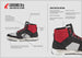 Forma scarpe moto GROUND Dry Black/Black dettaglio