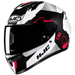 HJC C10 ASPA MC1 casco moto integrale + 2 visiere in omaggio - immagine 1
