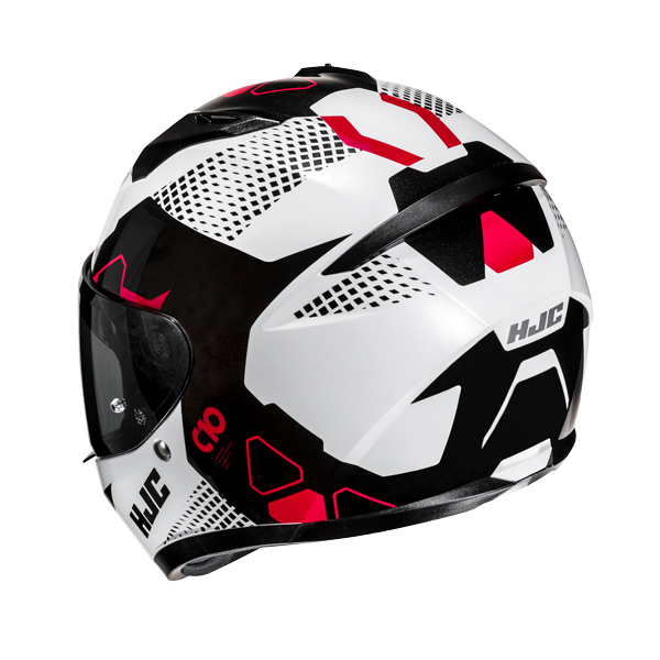 HJC C10 ASPA MC1 casco moto integrale + 2 visiere in omaggio - immagine 3