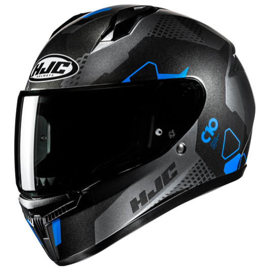 HJC C10 ASPA MC2 casco moto integrale + 2 visiere in omaggio - immagine 1
