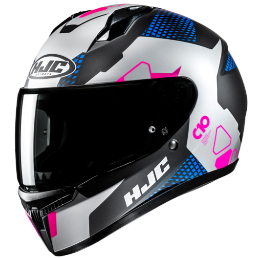 HJC C10 ASPA MC28SF casco moto integrale + 2 visiere in omaggio - immagine 1