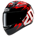 HJC C10 DIABLO MASK MC1 casco moto integrale + 2 visiere in omaggio - immagine 1